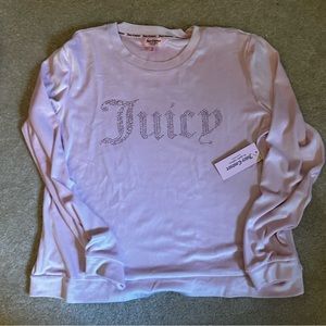 Juicy two piece velour track suit